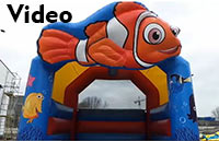 Hier sehen Sie ein Video von der Nemo Hüpfburg